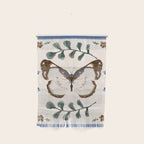 Elegant Watercolor Butterfly with Botanical Frame Wall Hanging Gallery Image 1