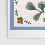 Elegant Watercolor Butterfly with Botanical Frame Poster Gallery Image 3