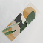 Abstract Art Tropical Leaves 8 Yoga Mat Gallery Image 1