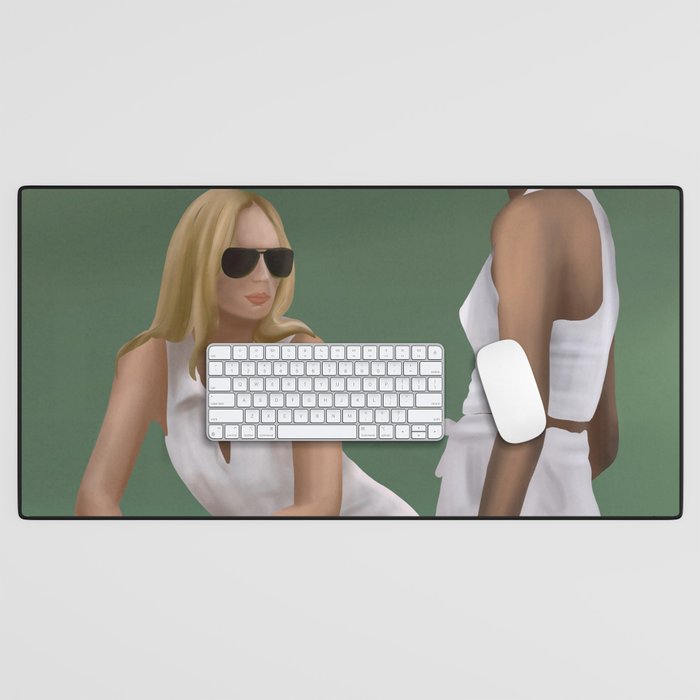 Elegance on the Court Desk Mat Gallery Image 1