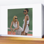 Elegance on the Court Wall Mural Gallery Image 2
