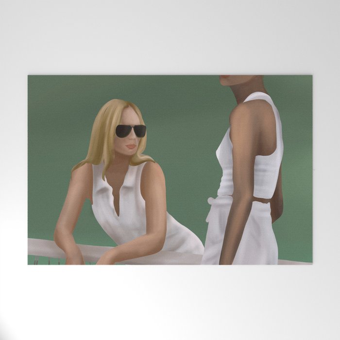 Elegance on the Court Welcome Mat Gallery Image 1