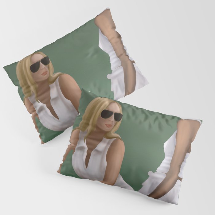 Elegance on the Court Pillow Sham Gallery Image 3