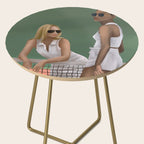 Elegance on the Court Side Table Gallery Image 2