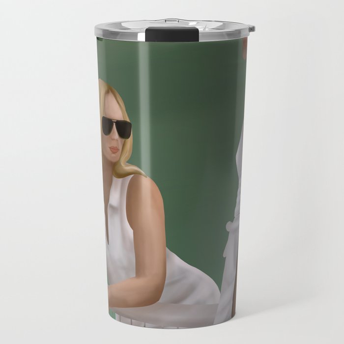 Elegance on the Court Travel Mug Gallery Image 1