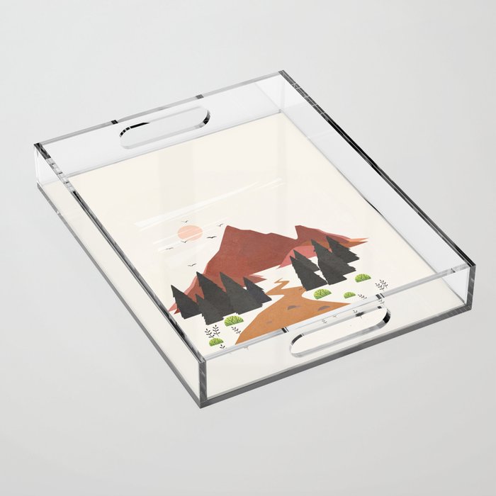 Finding the Path 03 Acrylic Tray Gallery Image 1