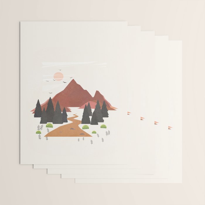 Finding the Path 03 Wrapping Paper Gallery Image 3