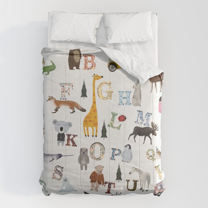 little nature alphabet Comforter Gallery Image 6
