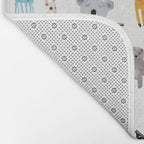 little nature alphabet Bath Mat Gallery Image 2