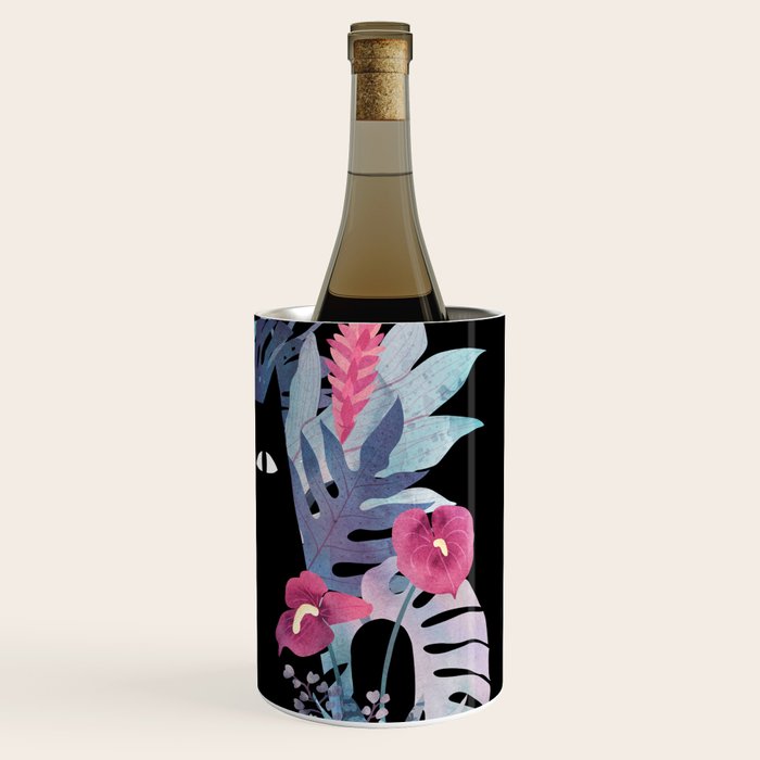 Popoki (Pastel Black Velvet) Wine Chiller Gallery Image 3