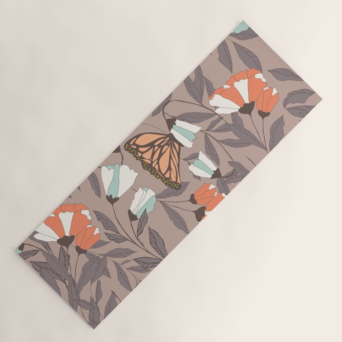 Monarch garden 004 Yoga Mat Gallery Image 1