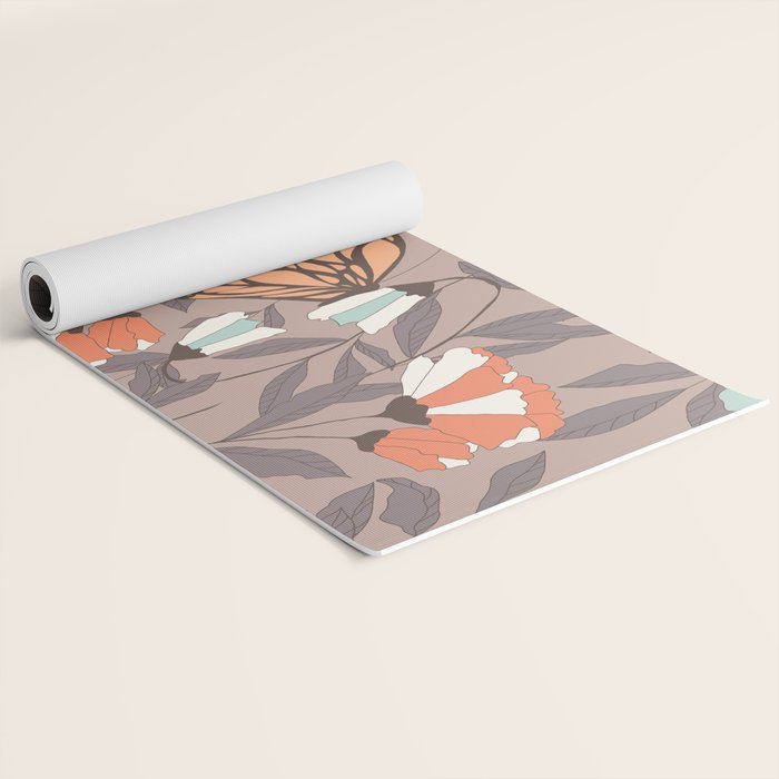 Monarch garden 004 Yoga Mat Gallery Image 2