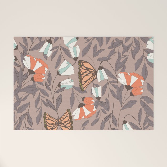 Monarch garden 004 Welcome Mat