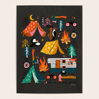 Camping Kit - Charcoal Poster Gallery Image 4