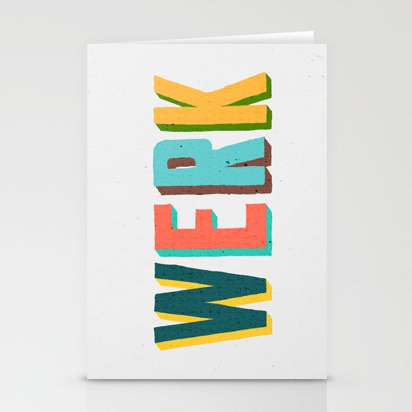Werk Stationery Card Gallery Image 1
