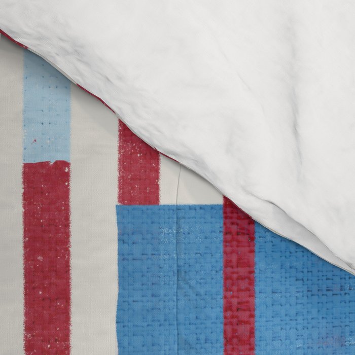 Playful Stripes and Blocks Geometric Pattern Comforter Gallery Image 4