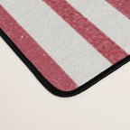 Playful Stripes and Blocks Geometric Pattern Desk Mat Gallery Image 4
