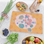Sweet Strawberry Plant Friends in Peach & Orange Cutting Board Gallery Image 2