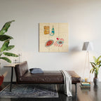 Baroncini Oil Wood Wall Art Gallery Image 2