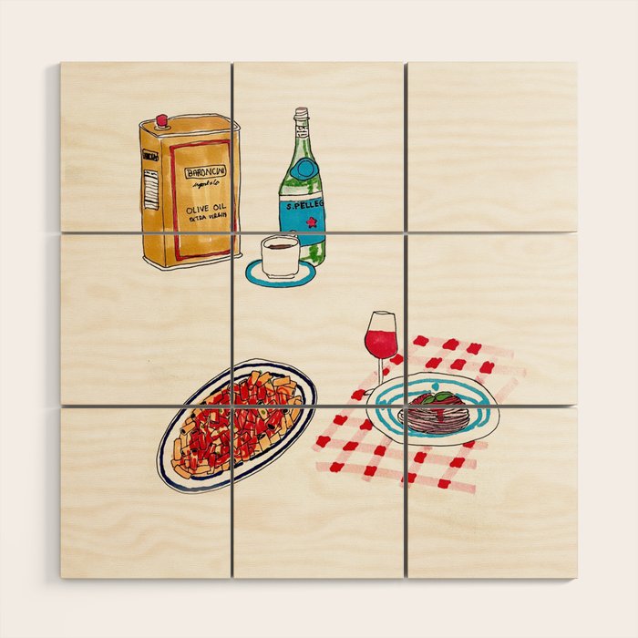 Baroncini Oil Wood Wall Art Gallery Image 1