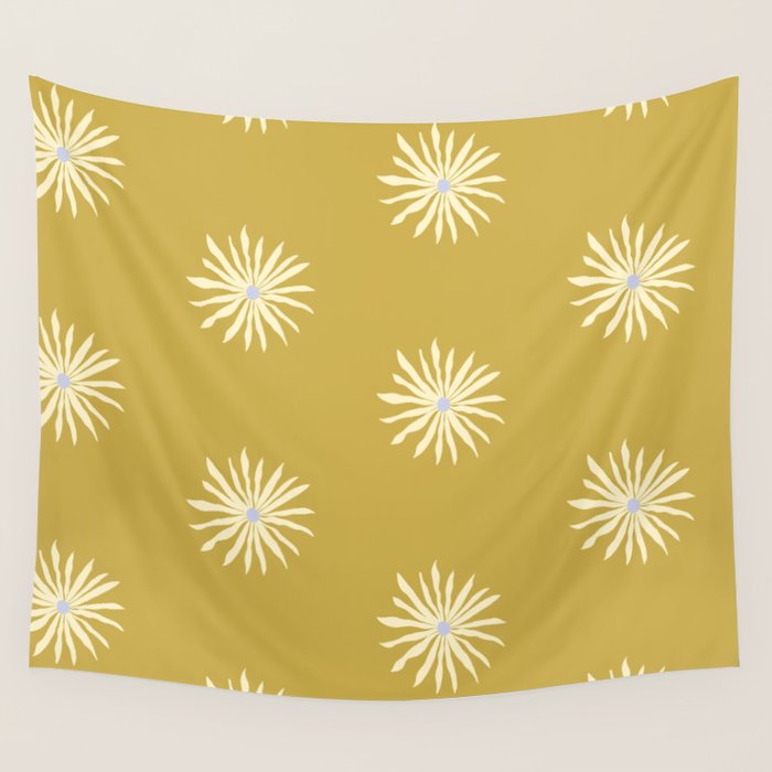 Retro Sun  Wall Tapestry Gallery Image 4