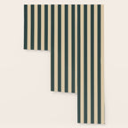 Green And Cream Vertical Stripes Wallpaper Gallery Image 3