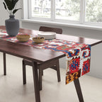 Saçikara Antique Tribal Turkish Kilim Table Runner Gallery Image 2