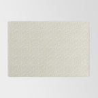 Diagonal Trailing Ditsy Floral - Cream Blue Rug Gallery Image 2