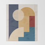 geometric abstract 188 Throw Blanket Gallery Image 2