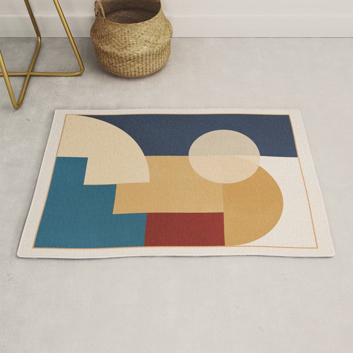geometric abstract 188 Rug Gallery Image 1