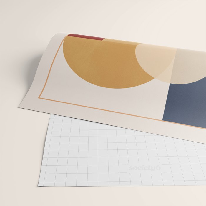 geometric abstract 188 Wrapping Paper Gallery Image 2
