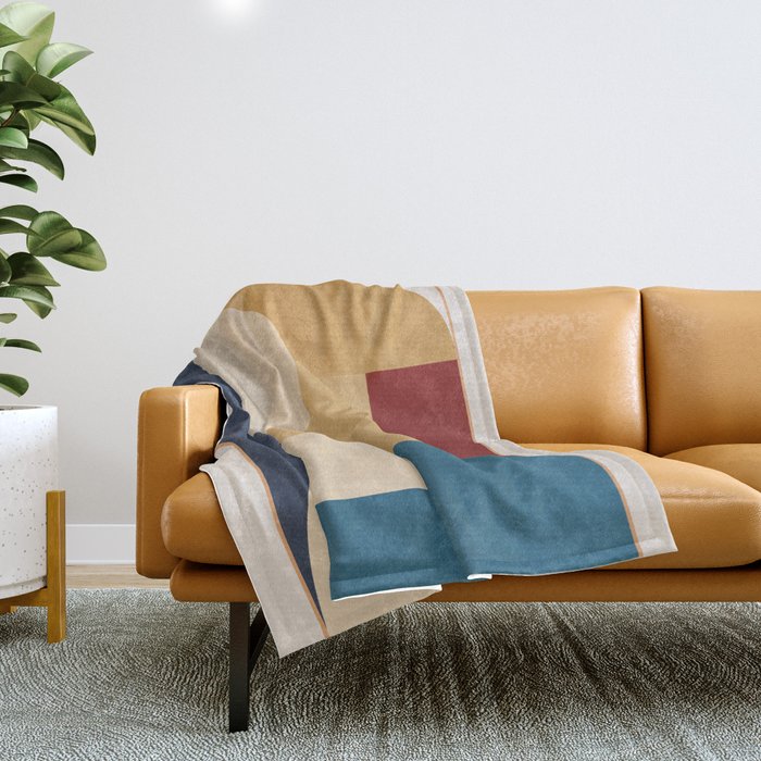 geometric abstract 188 Throw Blanket Gallery Image 1