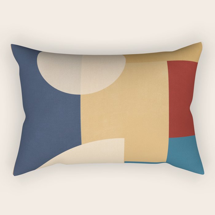 geometric abstract 188 Rectangular Pillow Gallery Image 2