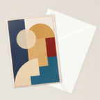 geometric abstract 188 Stationery Card Gallery Image 2