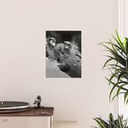 Boy and Dog Playing Golf Vintage Black and White Art Poster Gallery Image 2