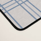 Blue And Cream Gingham Desk Mat Gallery Image 4