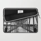 Walnut Street Bridge No. 10 Architectural Chattanooga Photography Laptop Sleeve Gallery Image 2