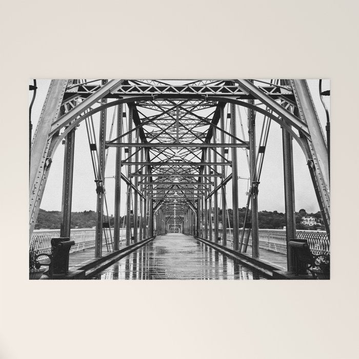 Walnut Street Bridge No. 10 Architectural Chattanooga Photography Welcome Mat Gallery Image 1
