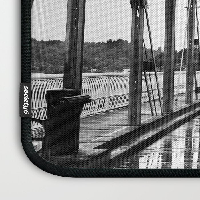 Walnut Street Bridge No. 10 Architectural Chattanooga Photography Laptop Sleeve Gallery Image 3