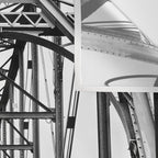 Walnut Street Bridge No. 10 Architectural Chattanooga Photography Wall Tapestry Gallery Image 3