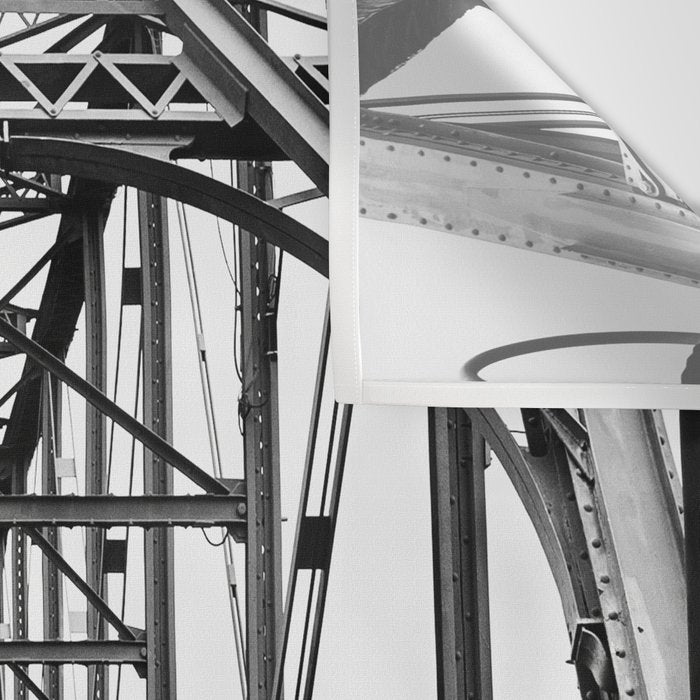 Walnut Street Bridge No. 10 Architectural Chattanooga Photography Wall Tapestry Gallery Image 3