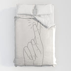 Fingers Crossed Duvet Cover Gallery Image 6