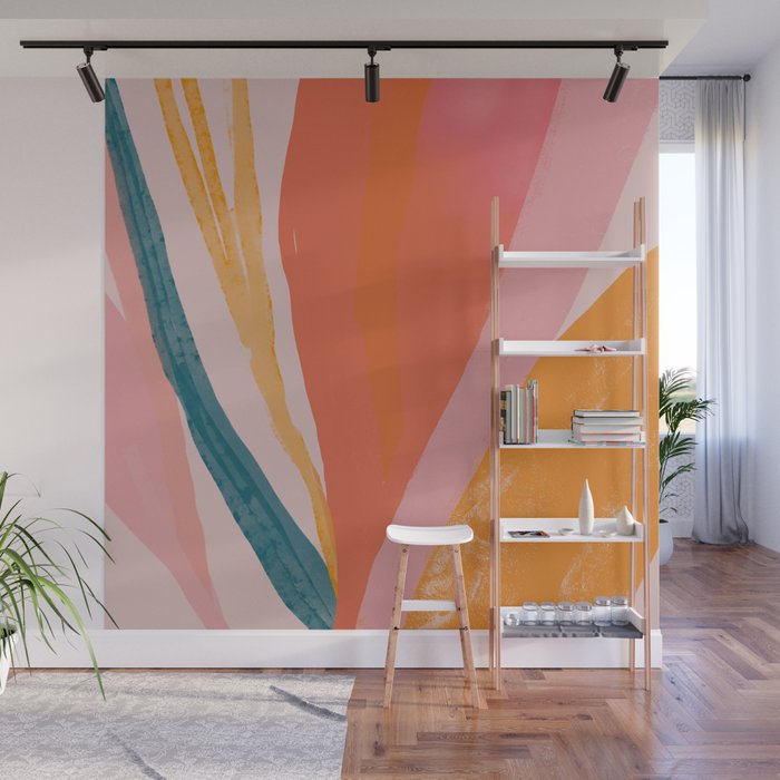Abstract View 2 Wall Mural Gallery Image 1