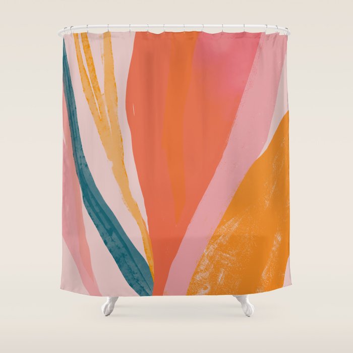 Abstract View 2 Shower Curtain Gallery Image 1