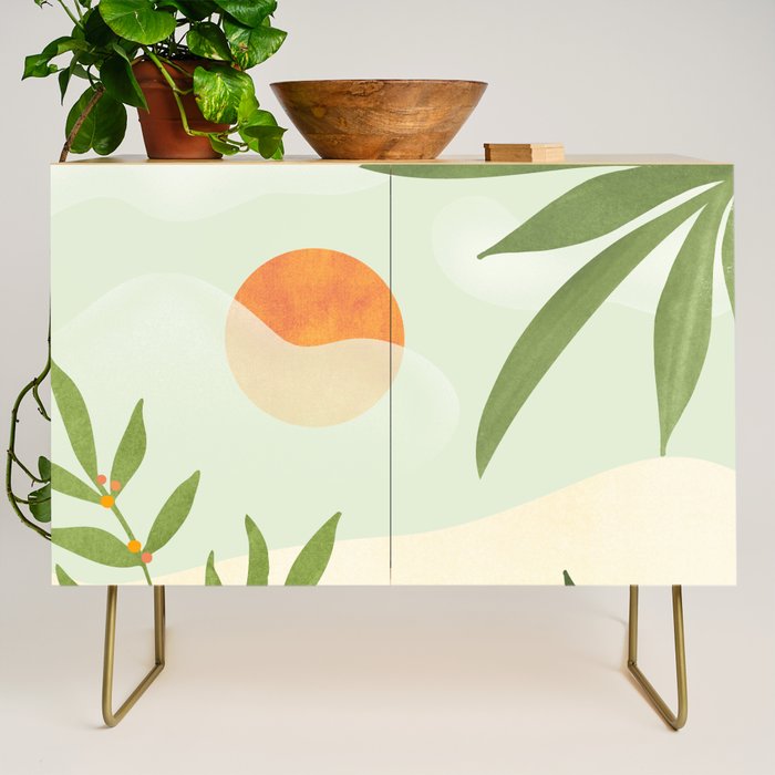 Bohemian Terrace Landscape Credenza Gallery Image 1