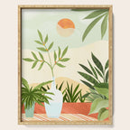 Bohemian Terrace Landscape Serving Tray Gallery Image 1