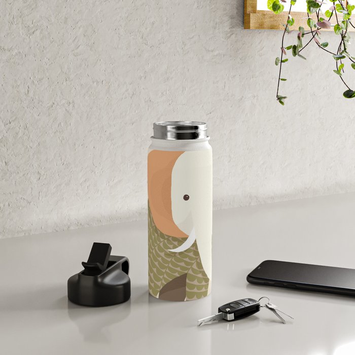 Whimsical Elephant Water Bottle Gallery Image 4