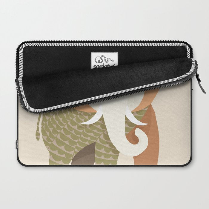 Whimsical Elephant Laptop Sleeve Gallery Image 2