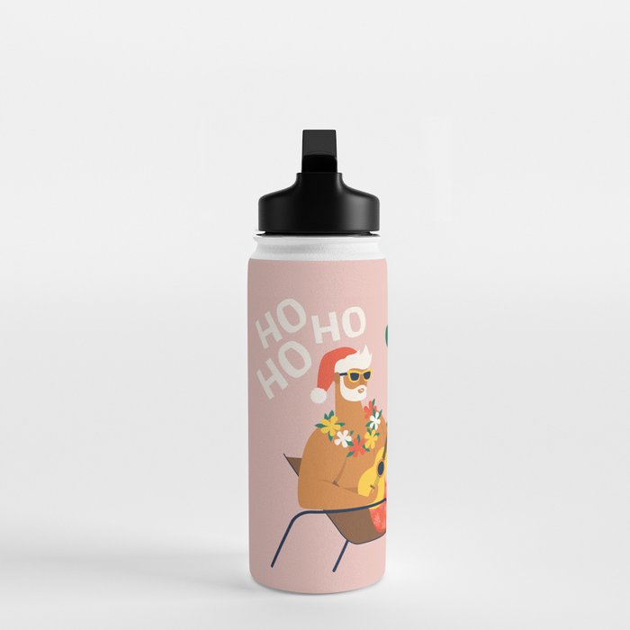 Hot Santa on vacation Water Bottle Gallery Image 3