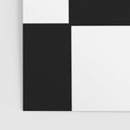 Checkered,black and white checked pattern.Gingham. Poster Gallery Image 3